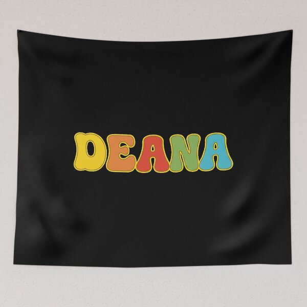 Item preview, ❤️ Deana Personalized Name Wavy Retro Shirt, Coffee Mug, Sticker Gift designed and sold by HelixPedia.