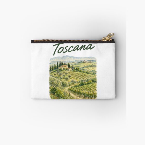 Item preview, Tuscan illustration in colored pencil style designed and sold by JOANNASKAH.