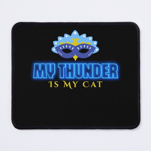 Item preview, My Thunder Is My cat T-shirt Design designed and sold by BoldMarkk.