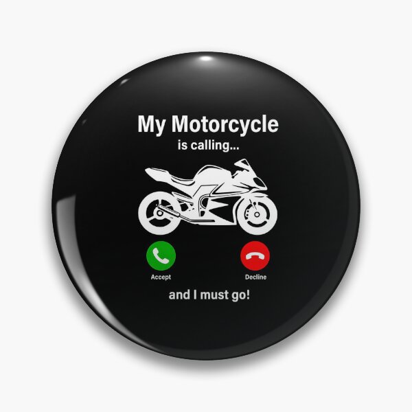 Item preview, Motorcycle is Calling And I must go biker designed and sold by URGlden.