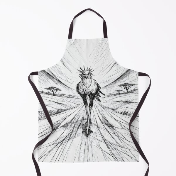 Item preview, Secretary Bird Horizon Collapse Surrender to Distance designed and sold by WildlifeInc.