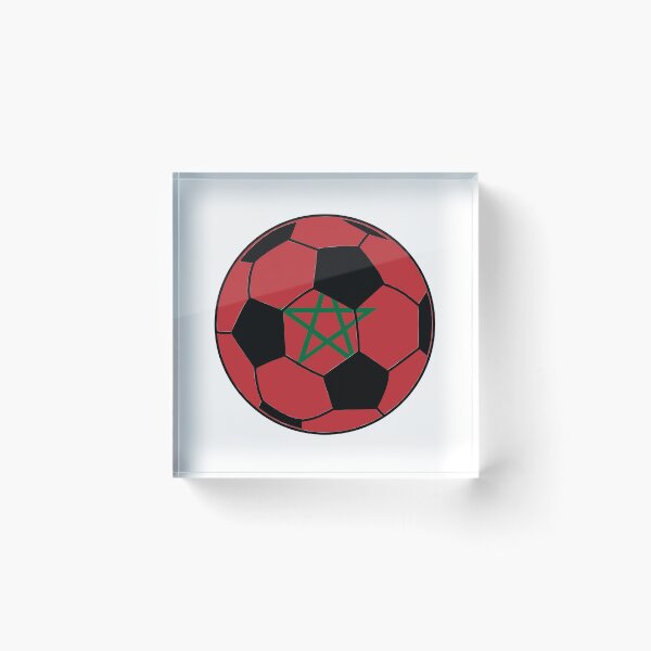 Item preview, Morocco Flag Soccer Ball designed and sold by FinalScoreClub.