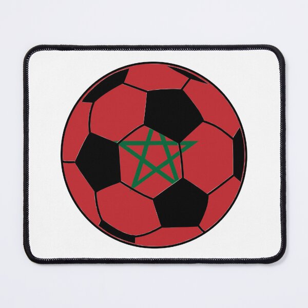 Item preview, Morocco Flag Soccer Ball designed and sold by FinalScoreClub.