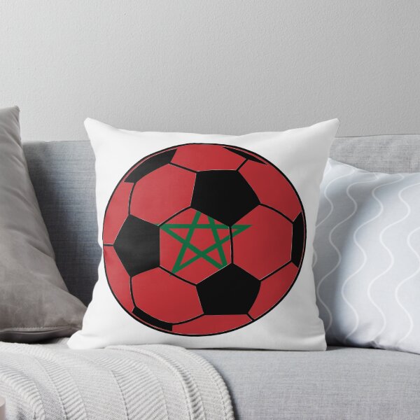 Item preview, Morocco Flag Soccer Ball designed and sold by FinalScoreClub.