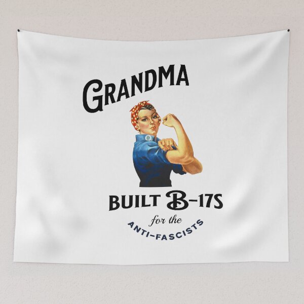 Item preview, Grandma Built B-17s designed and sold by Threshing Pigeon.