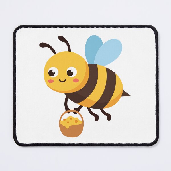 Item preview, Honey Bee Carrying Honey Pot designed and sold by BetweenForms.