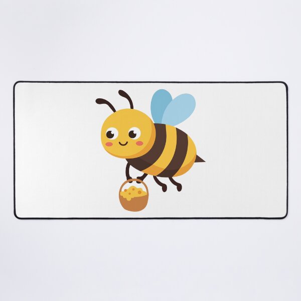 Item preview, Honey Bee Carrying Honey Pot designed and sold by BetweenForms.