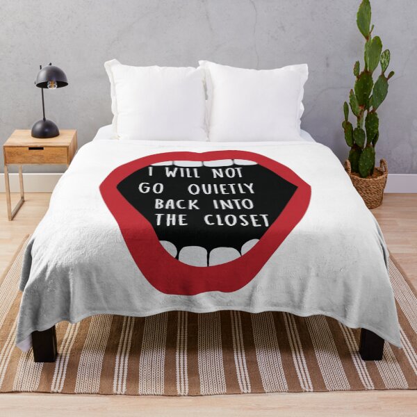 Item preview, i will not go quietly back into the closet designed and sold by remerasnerdas.
