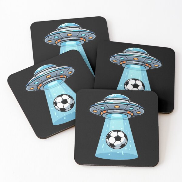 Item preview, UFO beams up a football designed and sold by ReneMM.
