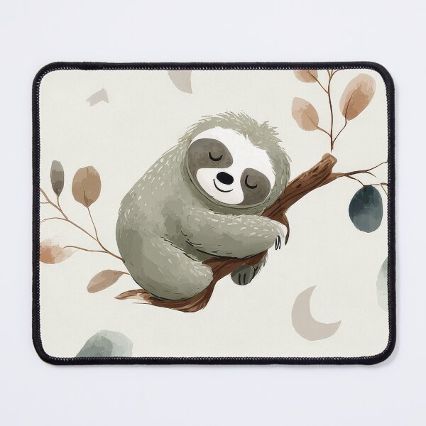 Item preview, Sleepy Sloth Pattern designed and sold by MegaNovaArt.