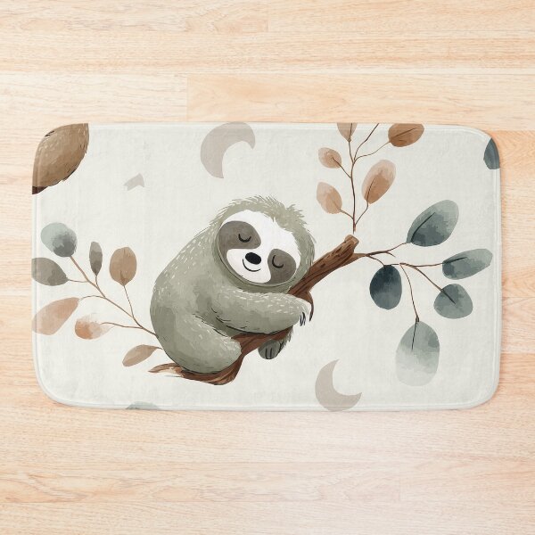 Item preview, Sleepy Sloth Pattern designed and sold by MegaNovaArt.