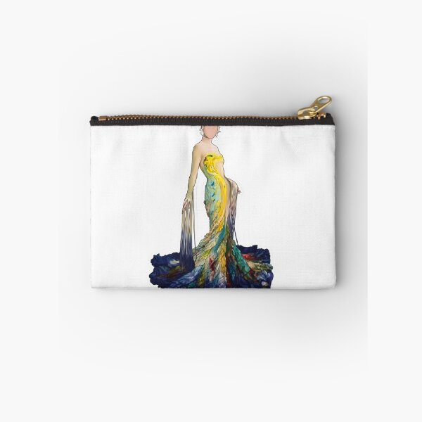 Item preview, Emma Chamberlain Met Gala Fashion Dress Outfit Art Artist Painting Designer Van Gogh Munch Mugler designed and sold by SamiraArts.