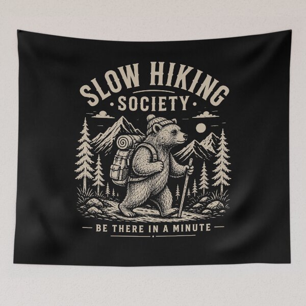 Item preview, Club de senderismo lento Bear Trail designed and sold by tshirtexpressiv.
