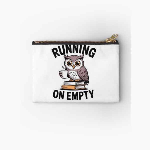 Item preview, Running On Empty Sleepy Owl designed and sold by PrintologyAura.
