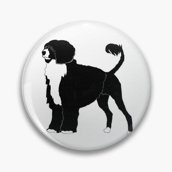 Item preview, Portuguese Water Dog Lion Cut Portie Silhouette Design PWD | American Kennel Club AKC | Dog Mom Dog Dad Sport Dog Working Dog  designed and sold by yashiki.