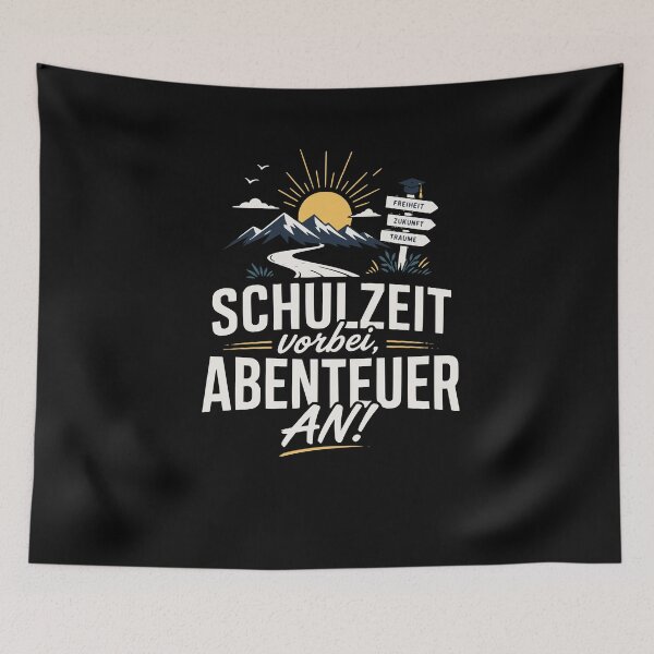 Item preview, School's out, adventure begins! – Graduation T-shirt designed and sold by FreshPixelArt.