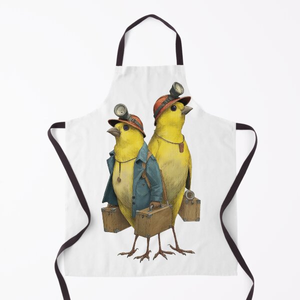 Item preview, The canaries reporting for work designed and sold by Robo-Mart Smart Shopping.