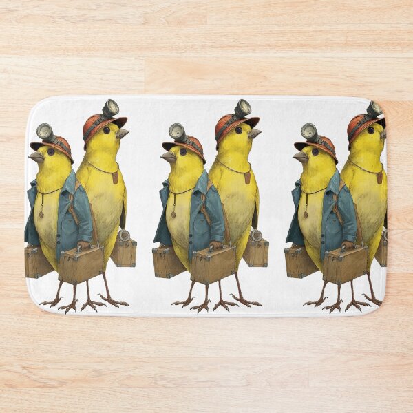 Item preview, The canaries reporting for work designed and sold by Robo-Mart Smart Shopping.