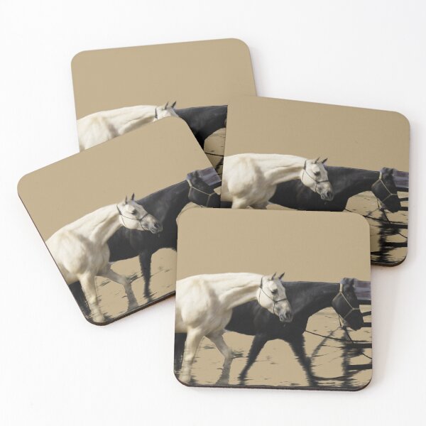 Item preview, 2 Horses run for the farm gate  designed and sold by MYTOPSHELF.