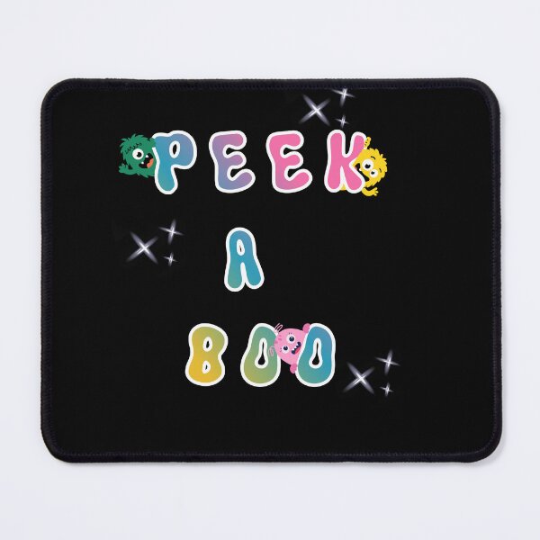 Item preview, Peek A Boo Monsters - Cute Colorful Typography Art designed and sold by thazinart.