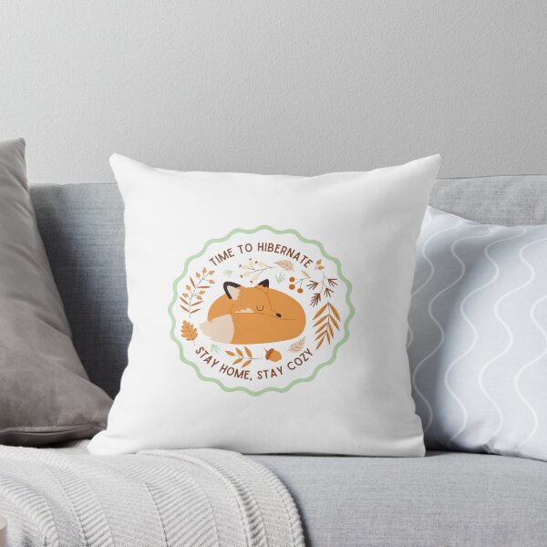 Item preview, Time To Hibernate Fox designed and sold by RainlitRooms.