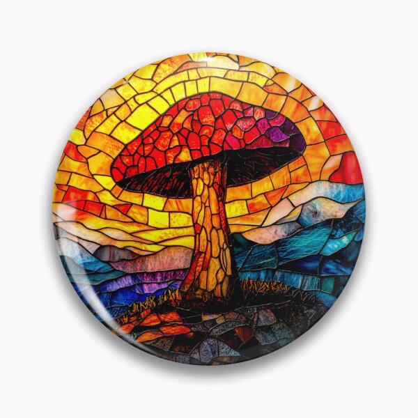 Item preview, The Old Knowledge - Mystical Mushroom Dark designed and sold by Doodle-Bloom.