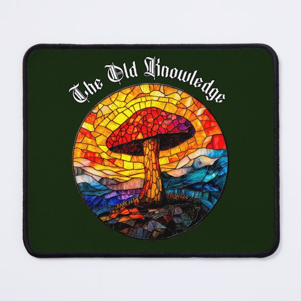 Item preview, The Old Knowledge - Mystical Mushroom Dark designed and sold by Doodle-Bloom.