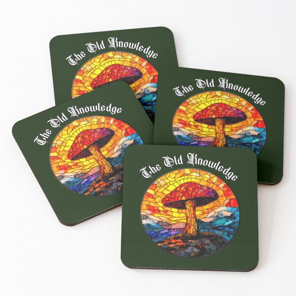 Item preview, The Old Knowledge - Mystical Mushroom Dark designed and sold by Doodle-Bloom.