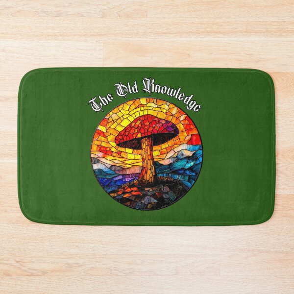 Item preview, The Old Knowledge - Mystical Mushroom Dark designed and sold by Doodle-Bloom.
