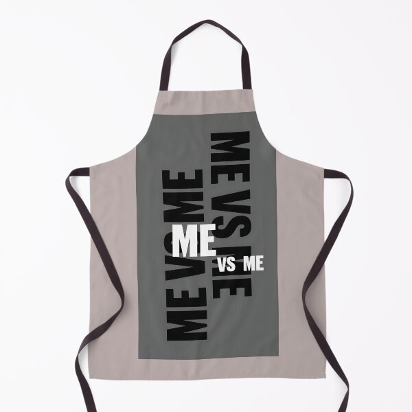 Item preview, Me Vs Me Mindset Quote Typography designed and sold by LazyGeniusArt.