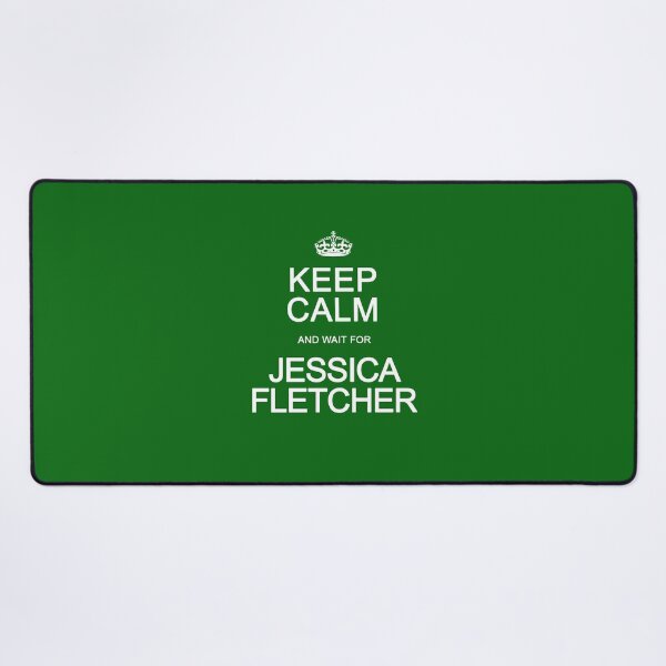 Item preview, Keep Calm and wait for Jessica Fletcher designed and sold by Normbot2000.