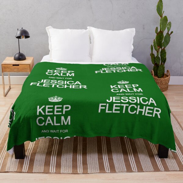 Item preview, Keep Calm and wait for Jessica Fletcher designed and sold by Normbot2000.