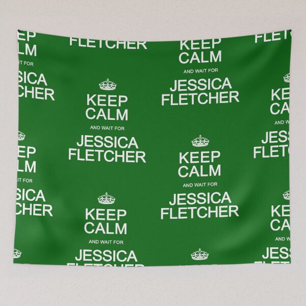 Item preview, Keep Calm and wait for Jessica Fletcher designed and sold by Normbot2000.