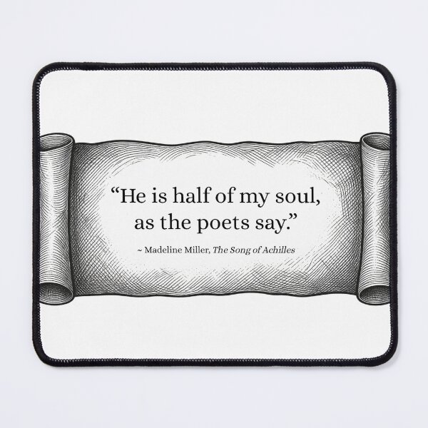 Item preview, Song of Achilles Quote designed and sold by Bookish Blossom.