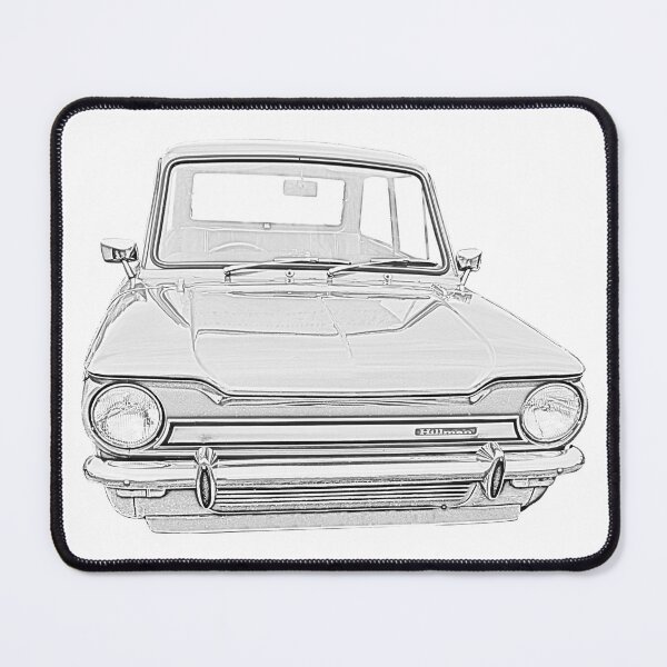 Item preview, Hillman Super Imp classic car monochrome designed and sold by soitwouldseem.