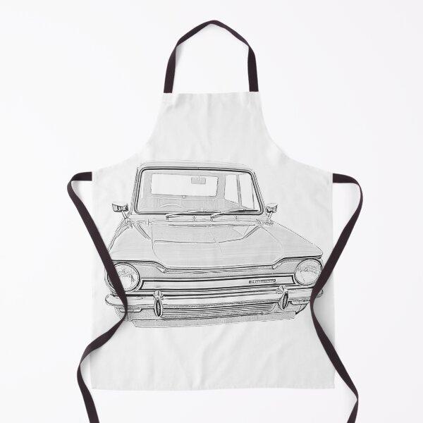 Item preview, Hillman Super Imp classic car monochrome designed and sold by soitwouldseem.