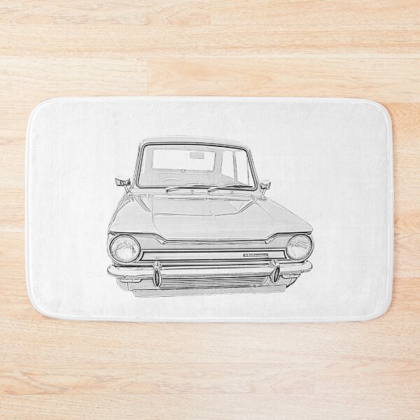 Item preview, Hillman Super Imp classic car monochrome designed and sold by soitwouldseem.