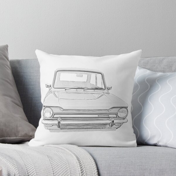 Item preview, Hillman Super Imp classic car monochrome designed and sold by soitwouldseem.