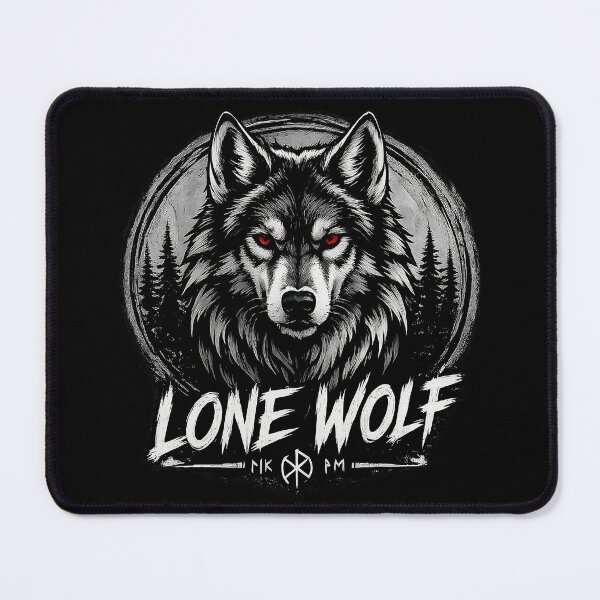 Item preview, Lone Wolf Design - Warrior Mindset Graphic designed and sold by MarketWolf.