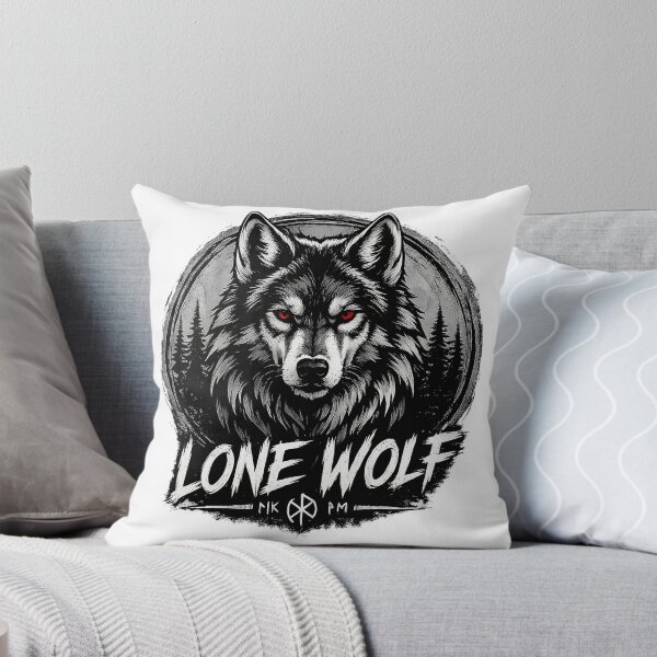 Item preview, Lone Wolf Design - Warrior Mindset Graphic designed and sold by MarketWolf.