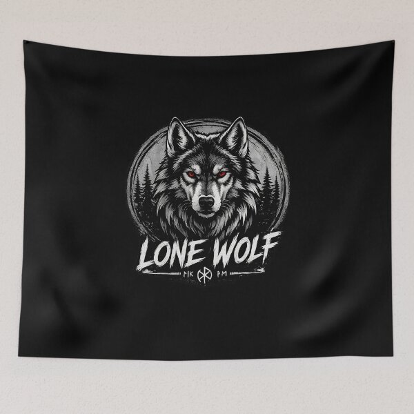 Item preview, Lone Wolf Design - Warrior Mindset Graphic designed and sold by MarketWolf.