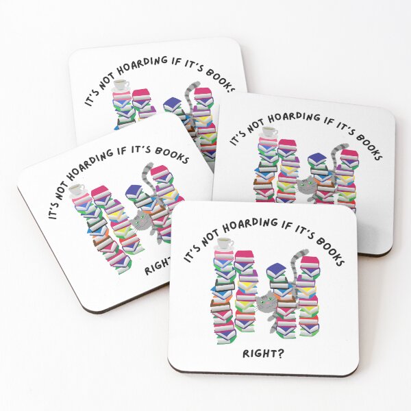Item preview, It’s Not Hoarding If It’s Books Right? designed and sold by DesignsbyDustin.