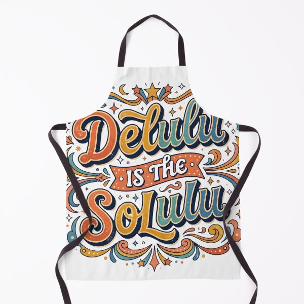 Item preview, Delulu Is The Solulu Vintage  designed and sold by DrRanda.