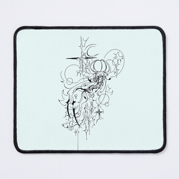 Item preview, Jellyfish cybersigilism designed and sold by ChthonicArt.