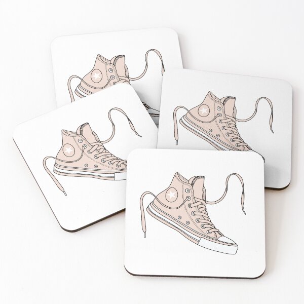 Item preview, Peach dust high tops designed and sold by MickeyEdwards.
