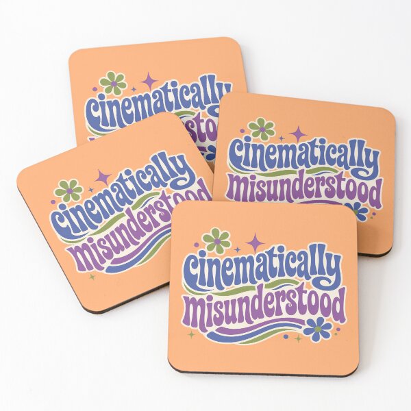 Item preview, Cinematically Misunderstood Retro Groovy Aesthetic Typography Design designed and sold by TheStephanieRome.