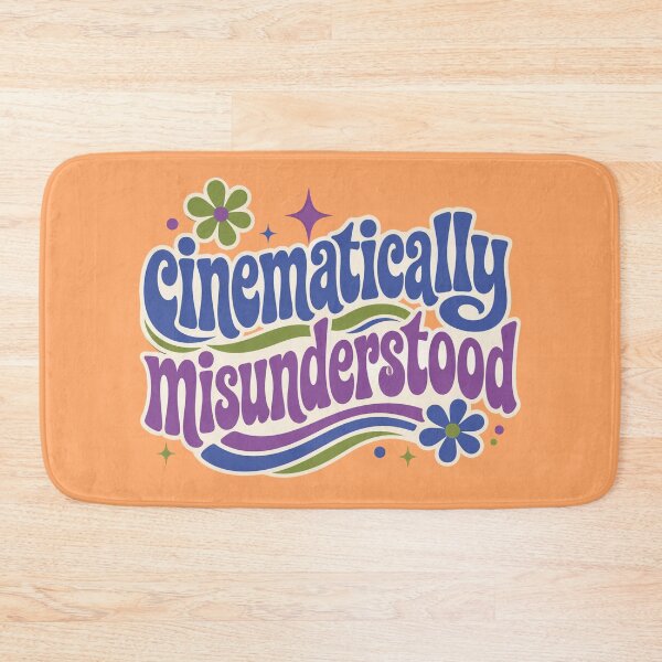 Item preview, Cinematically Misunderstood Retro Groovy Aesthetic Typography Design designed and sold by TheStephanieRome.