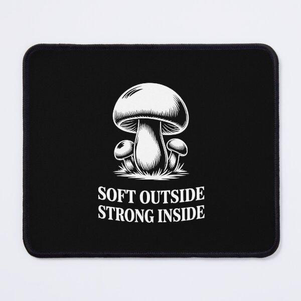 Item preview, Soft Outside Strong Inside Gentle Strength Nature Quote designed and sold by NaturEdeN.