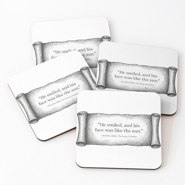 Item preview, The Song of Achilles Quote - Face Like the Sun designed and sold by Bookish Blossom.