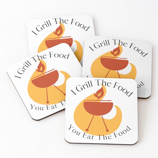 Item preview, I Grill The Food, You Eat The Food designed and sold by HoppingCreation.